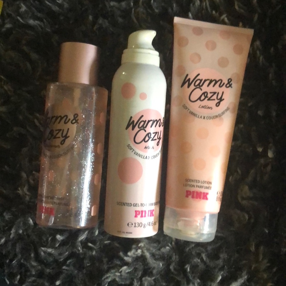 WARM & COZY vs pink
